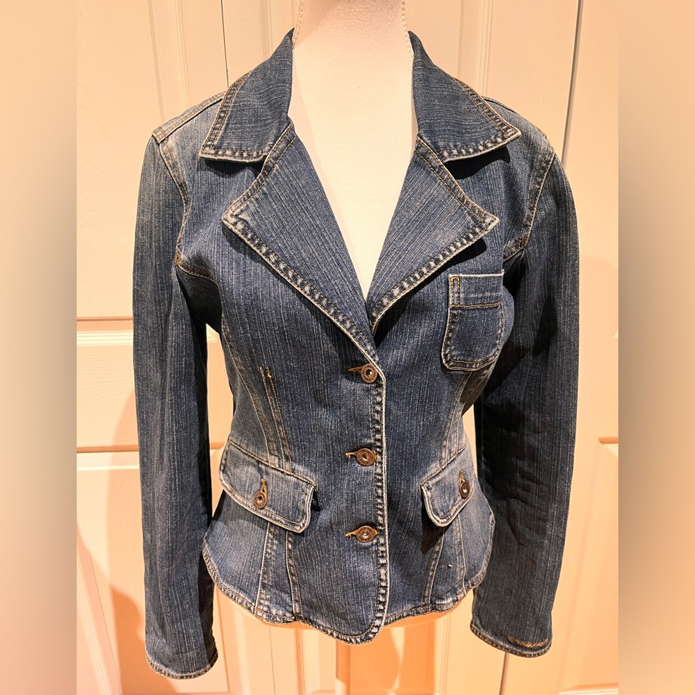 DKNY denim jacket, Size Medium